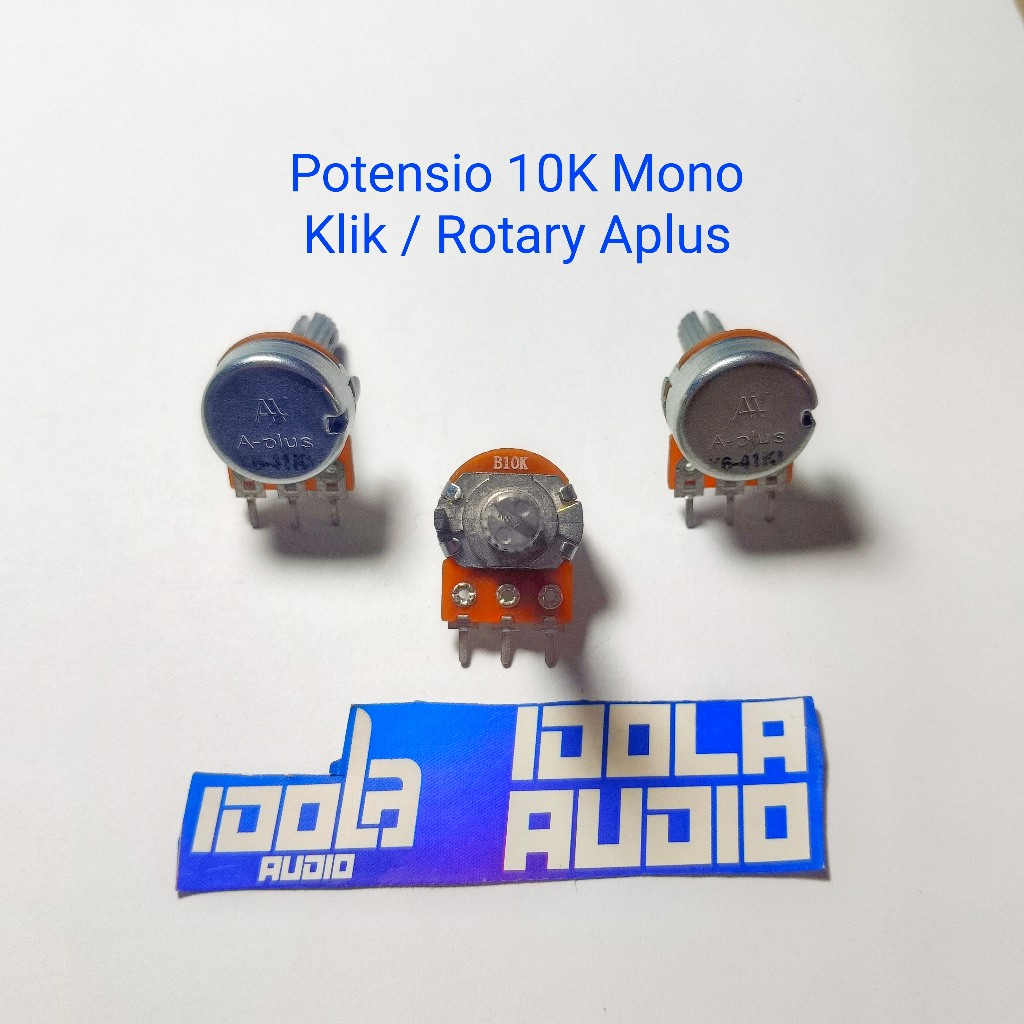 Potensio 10K Mono Klik / Rotary Aplus