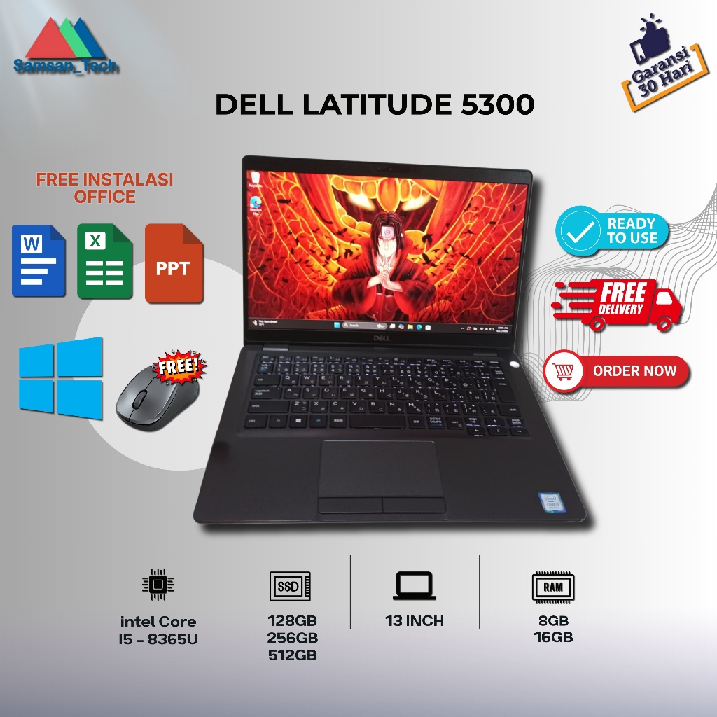Dell Latitude 7490 | 7480 | 5490 | 5410 | 5400 | 5300 Core i7 Gen8 MURAH