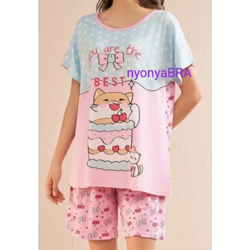 Young curves setelan dewasa freesize C01-1297