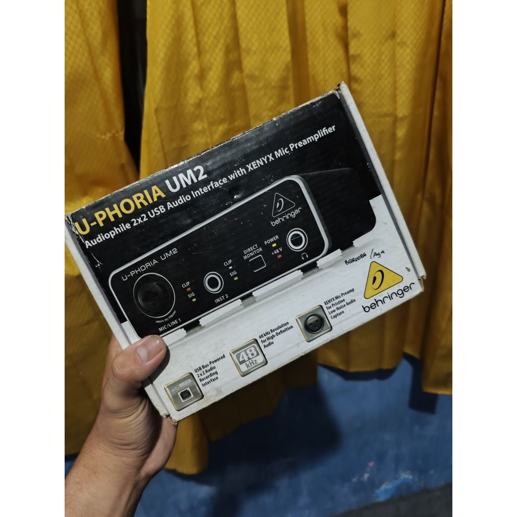 Soundcard Behringer UM2