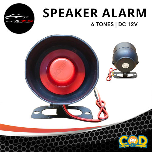 SIREN SPEAKER KLAKSON ALARM MOBIL 6 SUARA