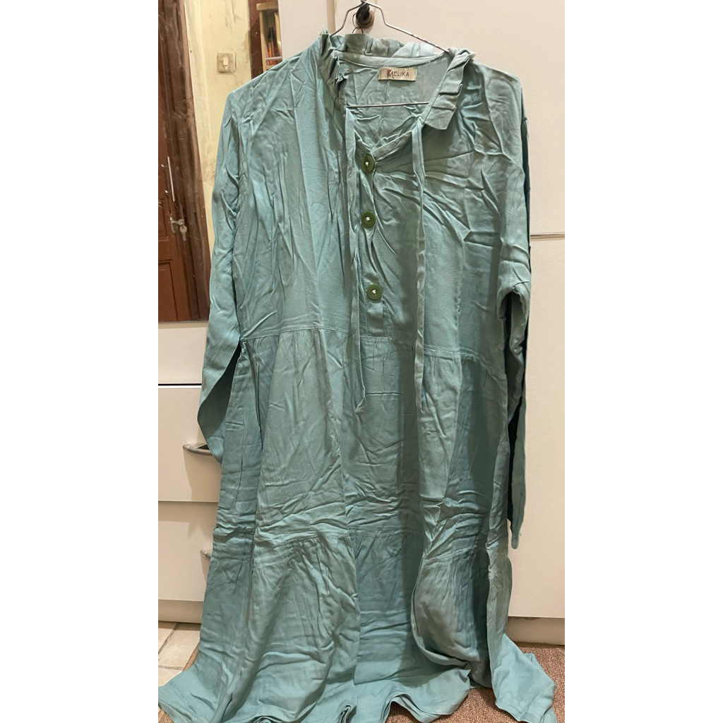 TUNIK HIJAU WARDAH