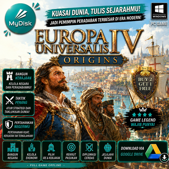 EUROPA UNIVERSALIS IV ORIGINS - GAME PC