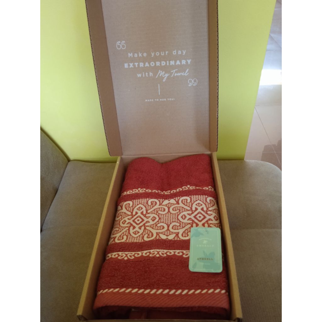 Handuk Mandi PREMIUM MAGNOLIA EMERLAD LYOCELL