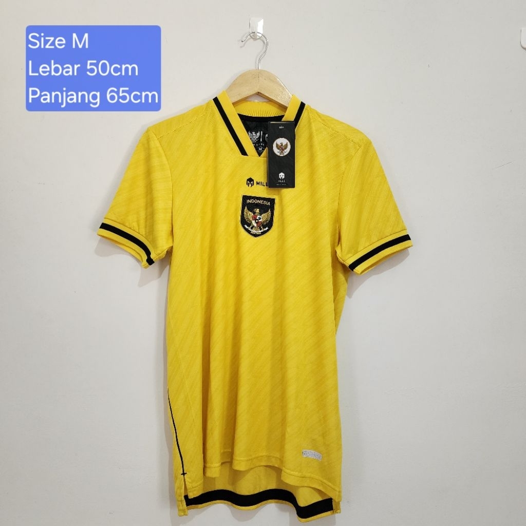 [BARU] Original Mills Jersey Timnas Indonesia GK Away Player Issue 2022