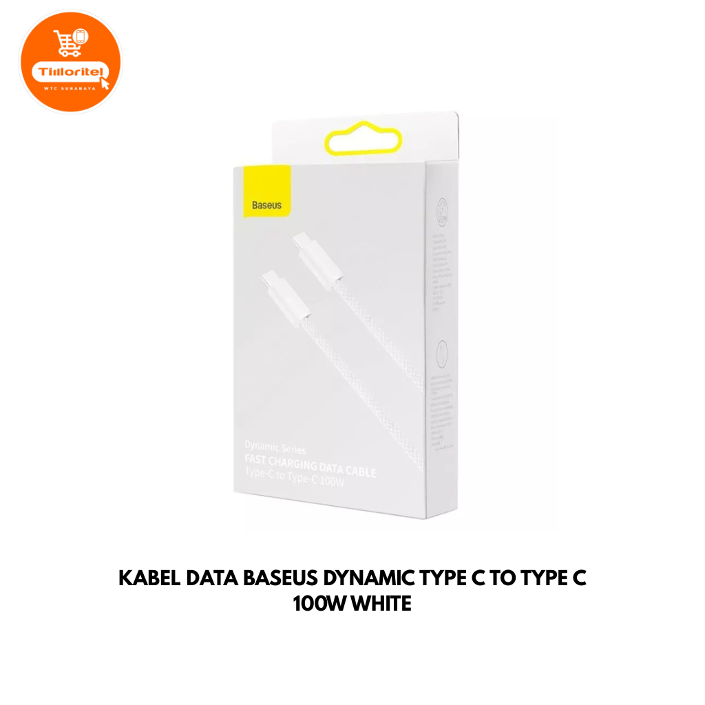 KABEL DATA BASEUS DYNAMIC TYPE C TO TYPE C 100W