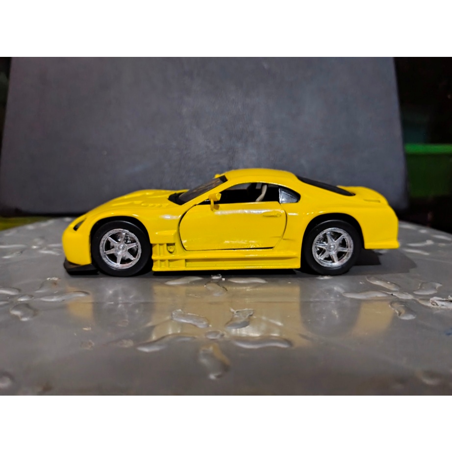 Diecast Saico Toyota Supra - Yellow