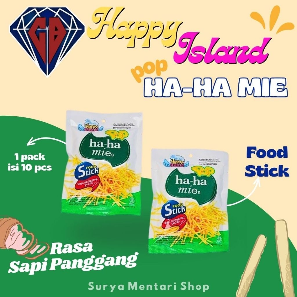 SM_ Ha-Ha Mie (1 pack isi 10 pcs)