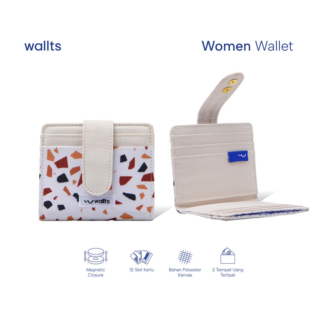 Wallts Melo - Dompet Wanita Wallet Kartu