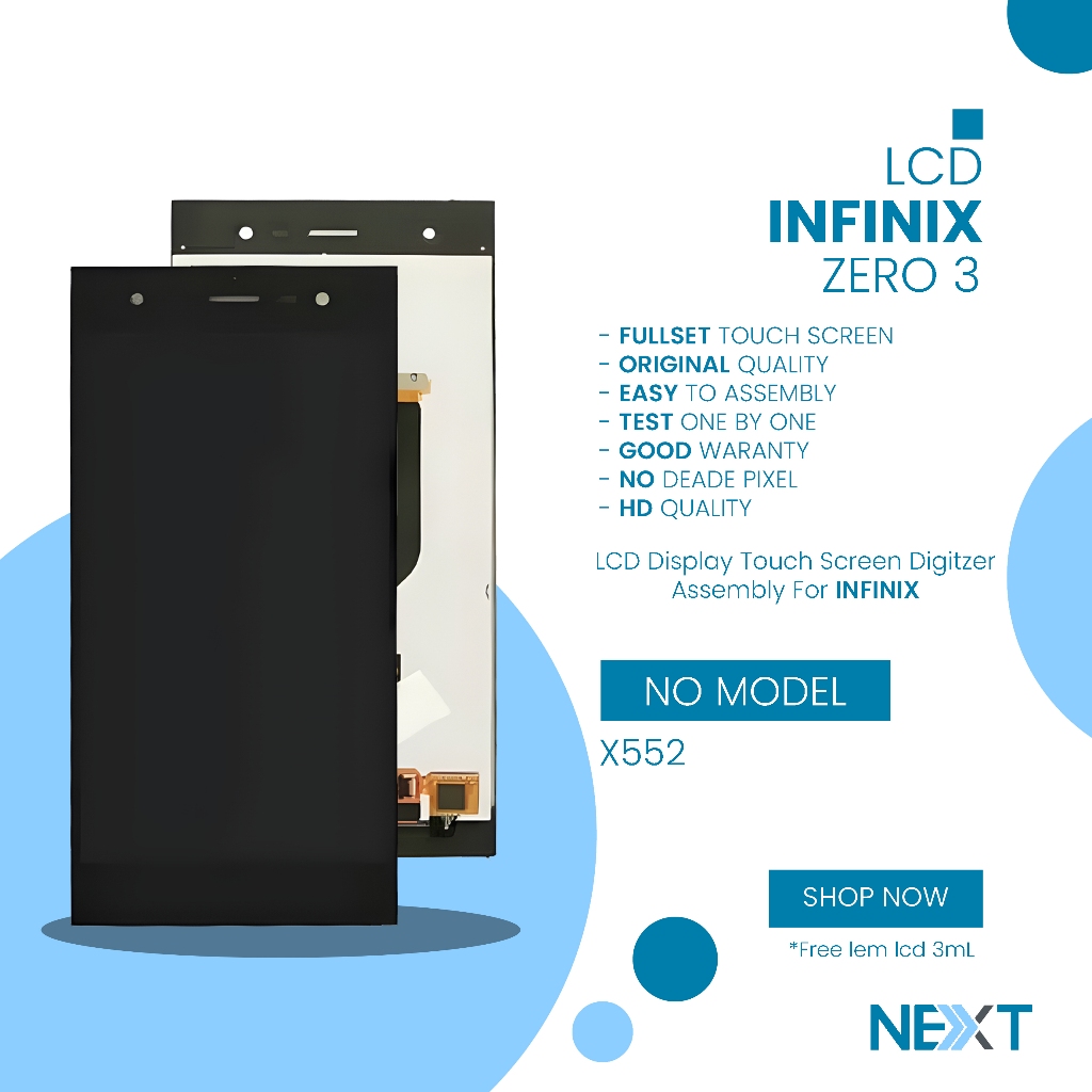 LCD Infinix Zero 3 / X552 - Fullset Touchscreen Original