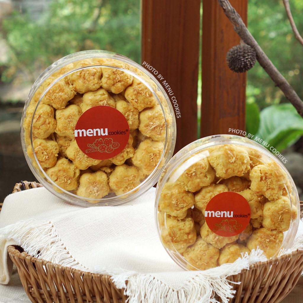 Menu Cookies | Keju Kembang | Kue Kering | Cookies | Homemade | Parcel Lebaran