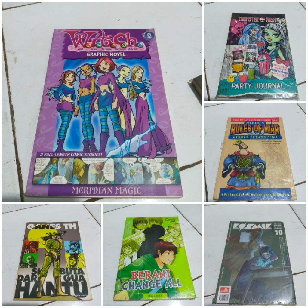 Komik Monthly Indonesiaan comic compilation Orbit issue 10 / Beran change all Quanta teens Aturan pe