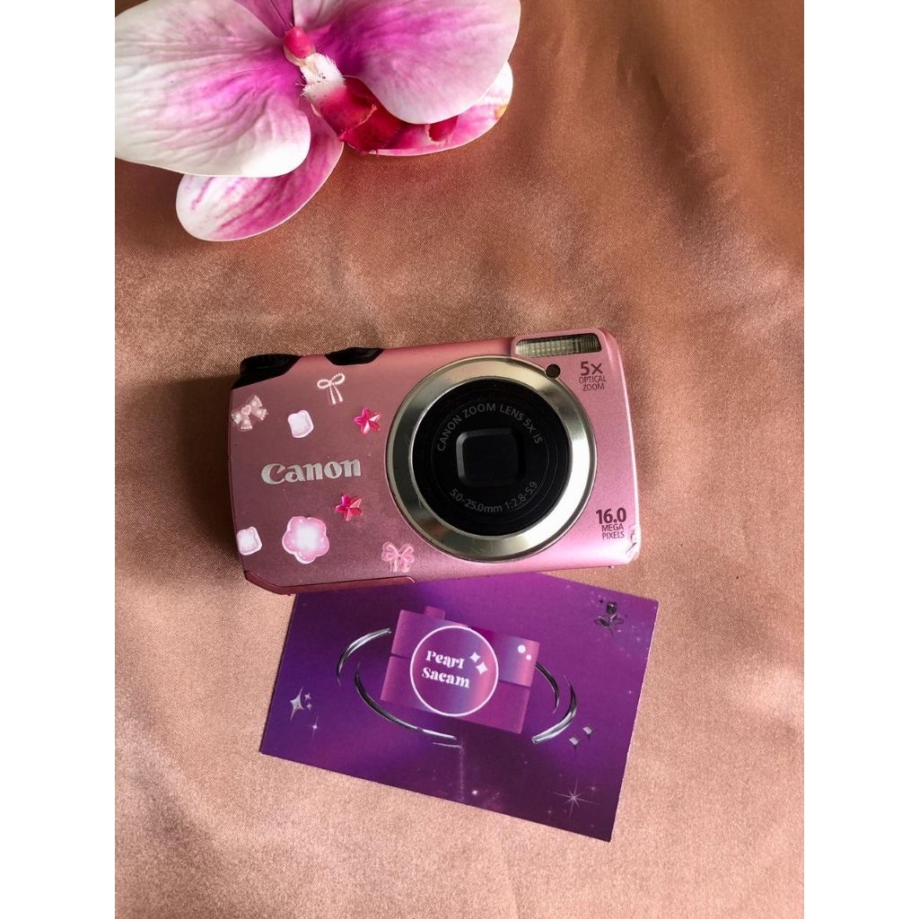 digicam canon powershot a3300 pink preloved digital camera second