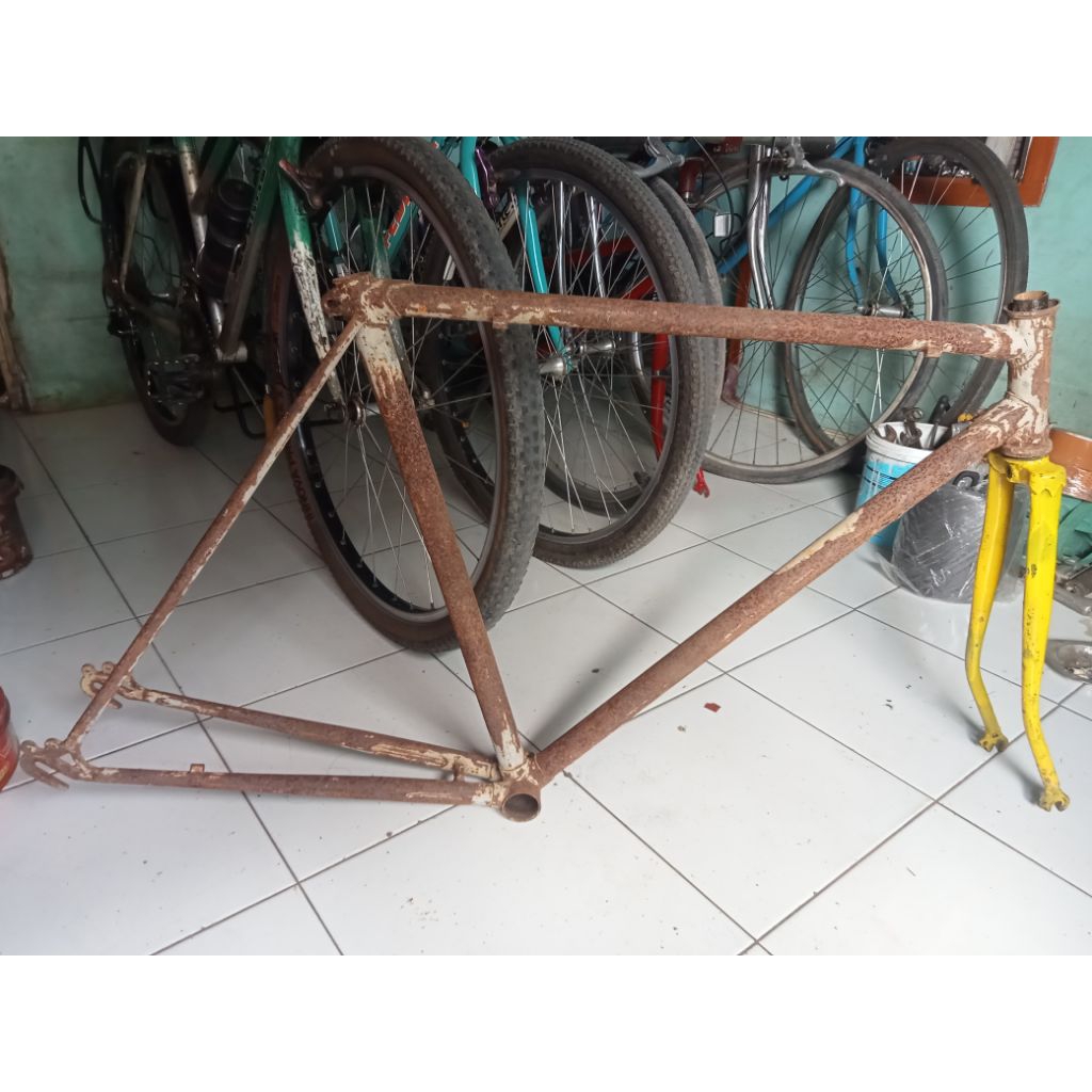 frame fork sepeda bajul