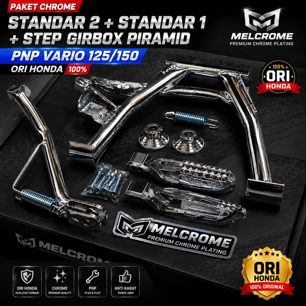 PAKET Chrome STANDAR 1 & 2 CHROME CELUP