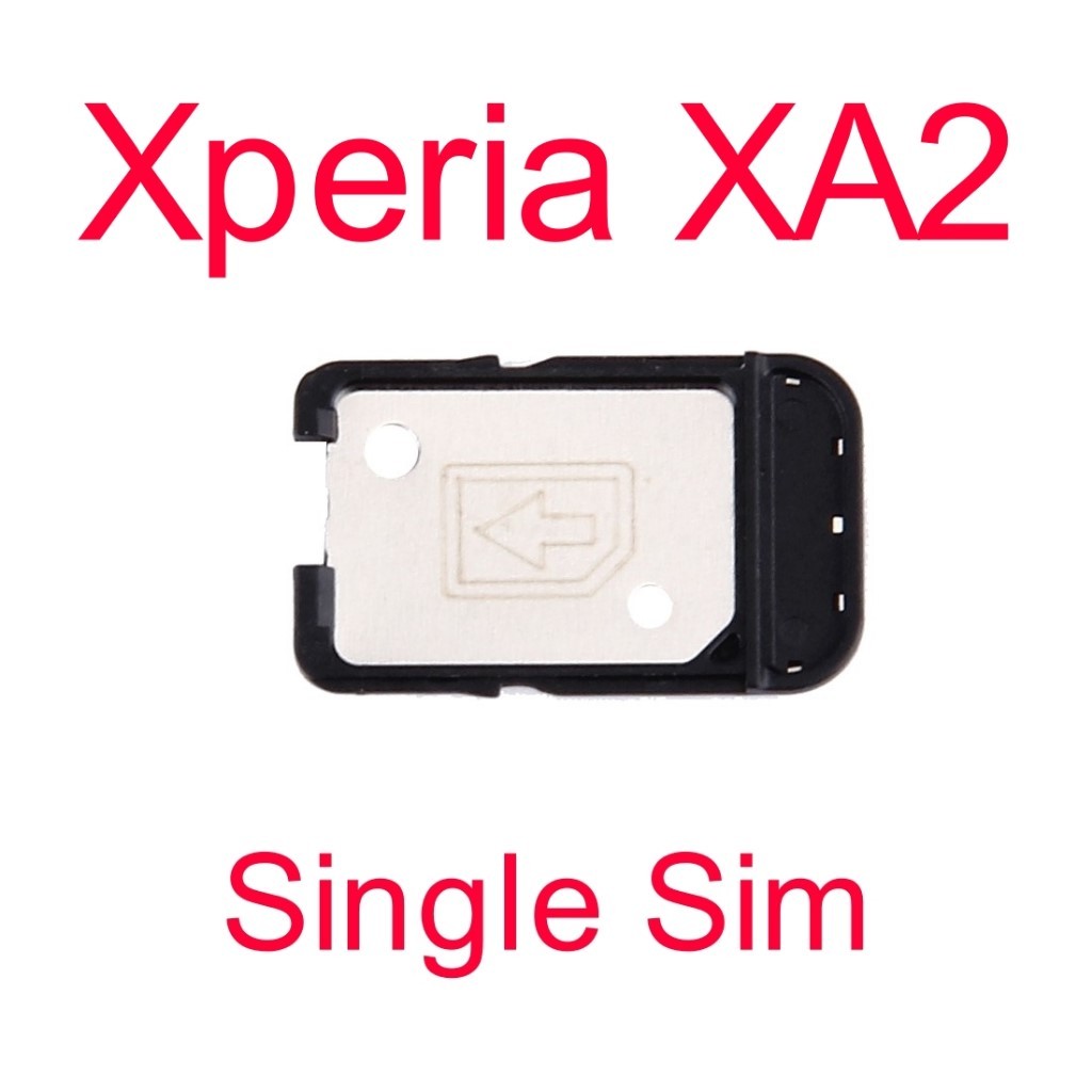 Simtray - Simlock - Sim Tray - Slot Sim - Sim Lock - Support Sony Xperia XA2 Single Sim / H3113 / H3