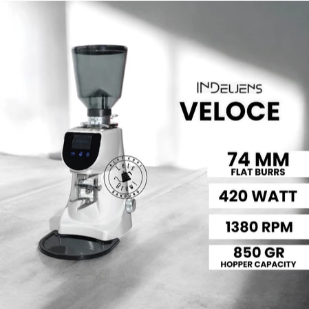 Indeljens Veloce Espresso Grinder 74mm Flat burrs / Grinder Veloce / Grinder Indeljens / Grinder Esp