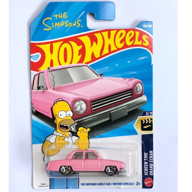 HOT WHEELS - THE SIMPSONS FAMILY CAR