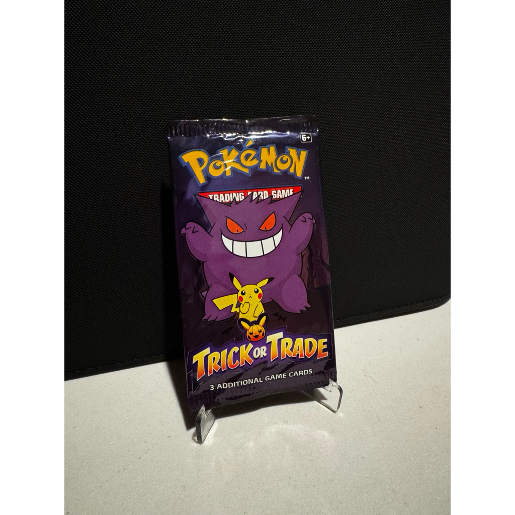 2022 POKEMON ENGLISH TRICK OR TRADE HALLOWEN EDITION RARE SEALED PACK