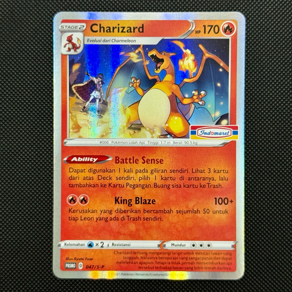 Charizard Holo Promo Indomaret / RARE