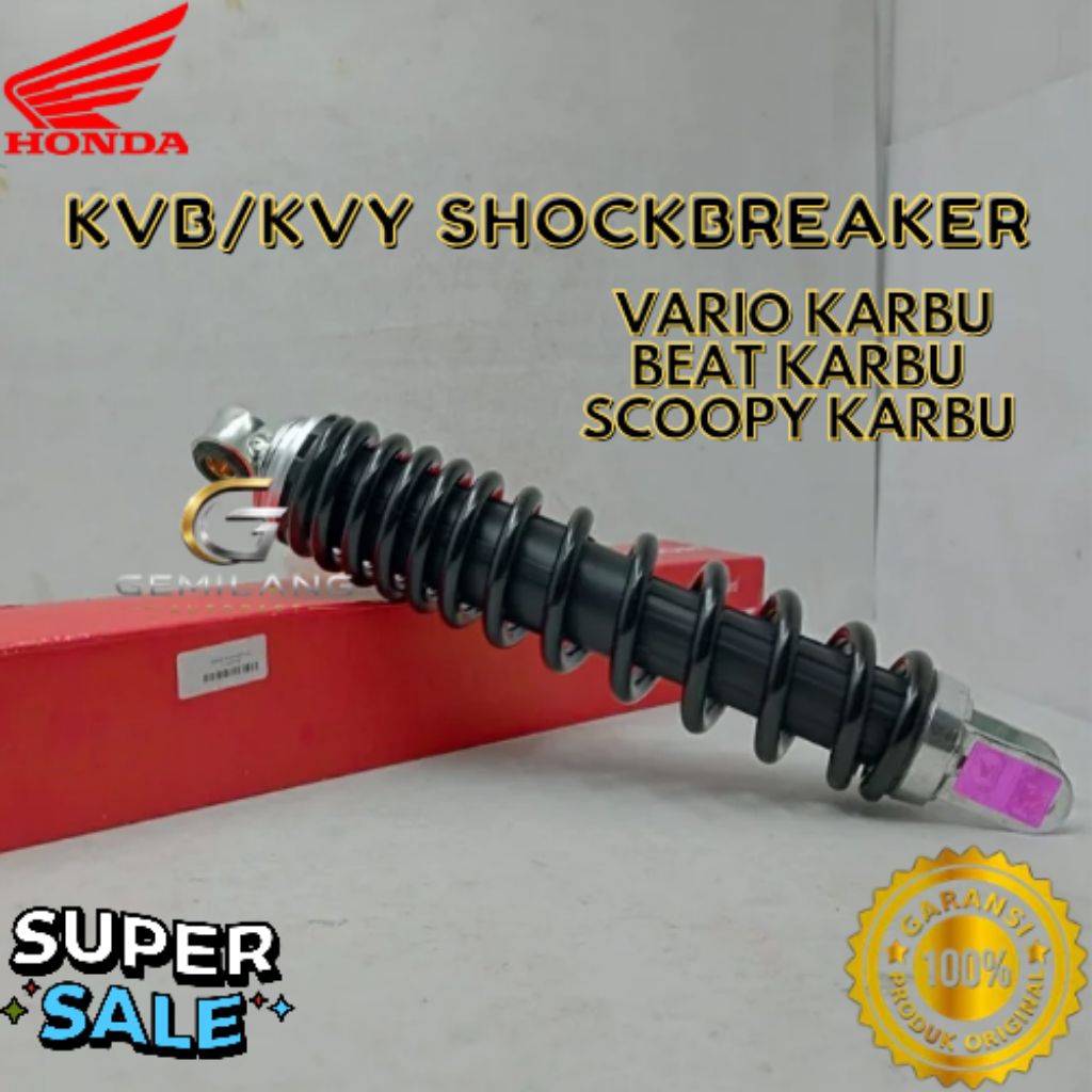 SHOCKBREAKER KODE KVB/KVY, SHOCKBREAKER VARIO KARBU, SHOCKBREAKER BEAT KARBU, SHOCKBREAKER SCOOPY