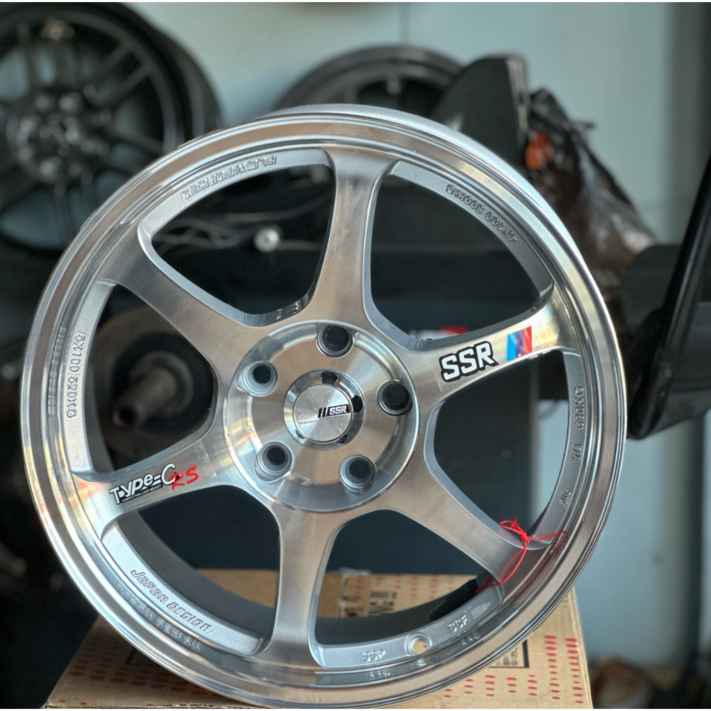 Velg Ssr Type C Full Polis R17 Jf Luxury Kondisi Baru