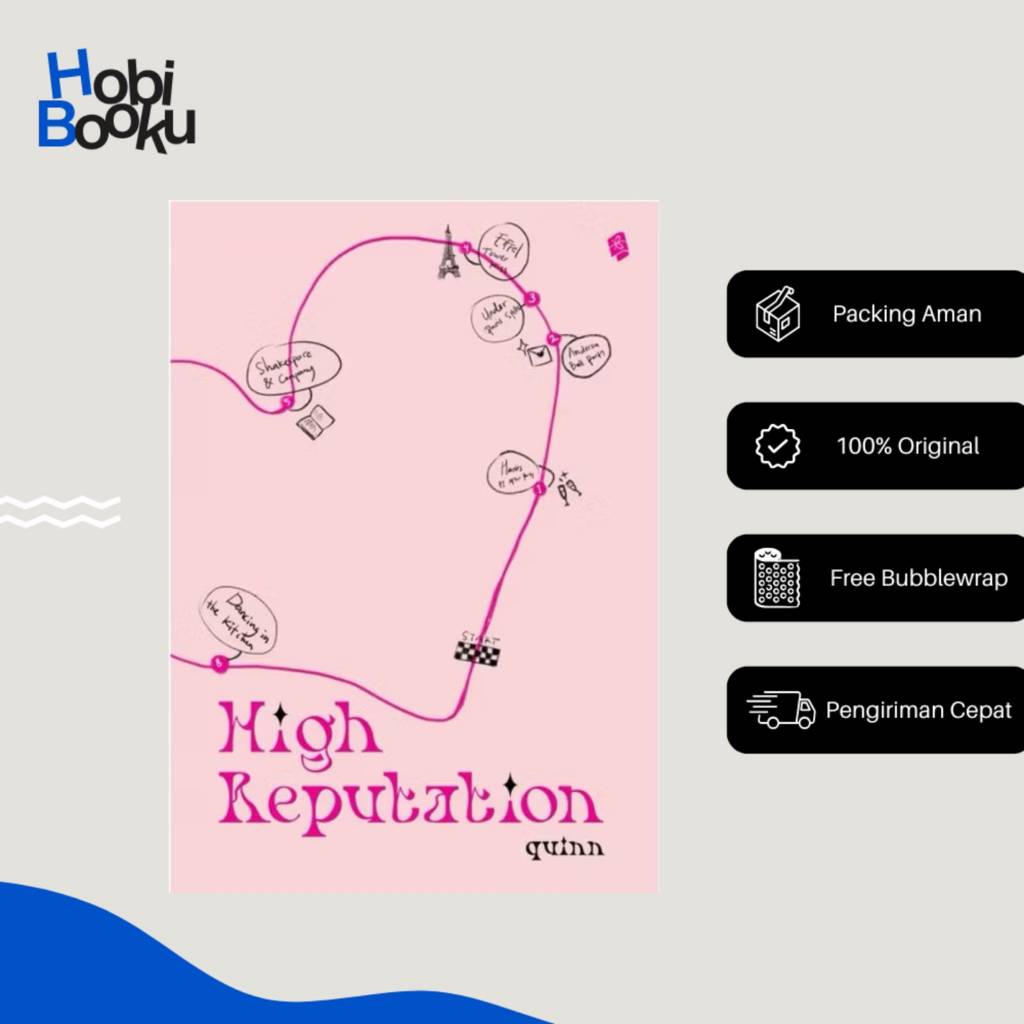 SIAP KIRIM Buku High Reputation -QUINN