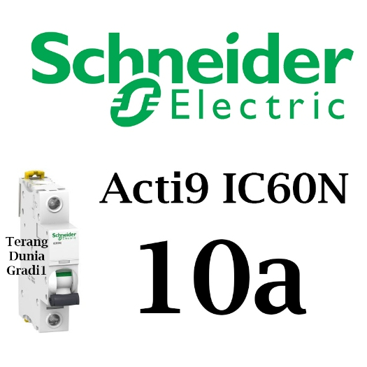 MCB Schneider 10amper IC60 MCB Acti9 10 amper MCB IC60 Schneider Acti9 10a a9f741010 MCB IC60N Schne