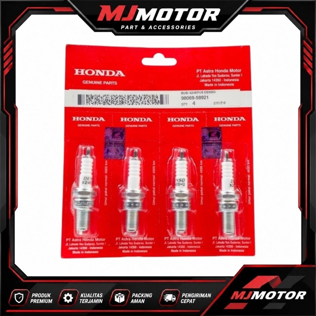 Busi Tiger -Busi Honda Mega Pro - busi GL Pro Neo Tech X24 DENSO MOTOR