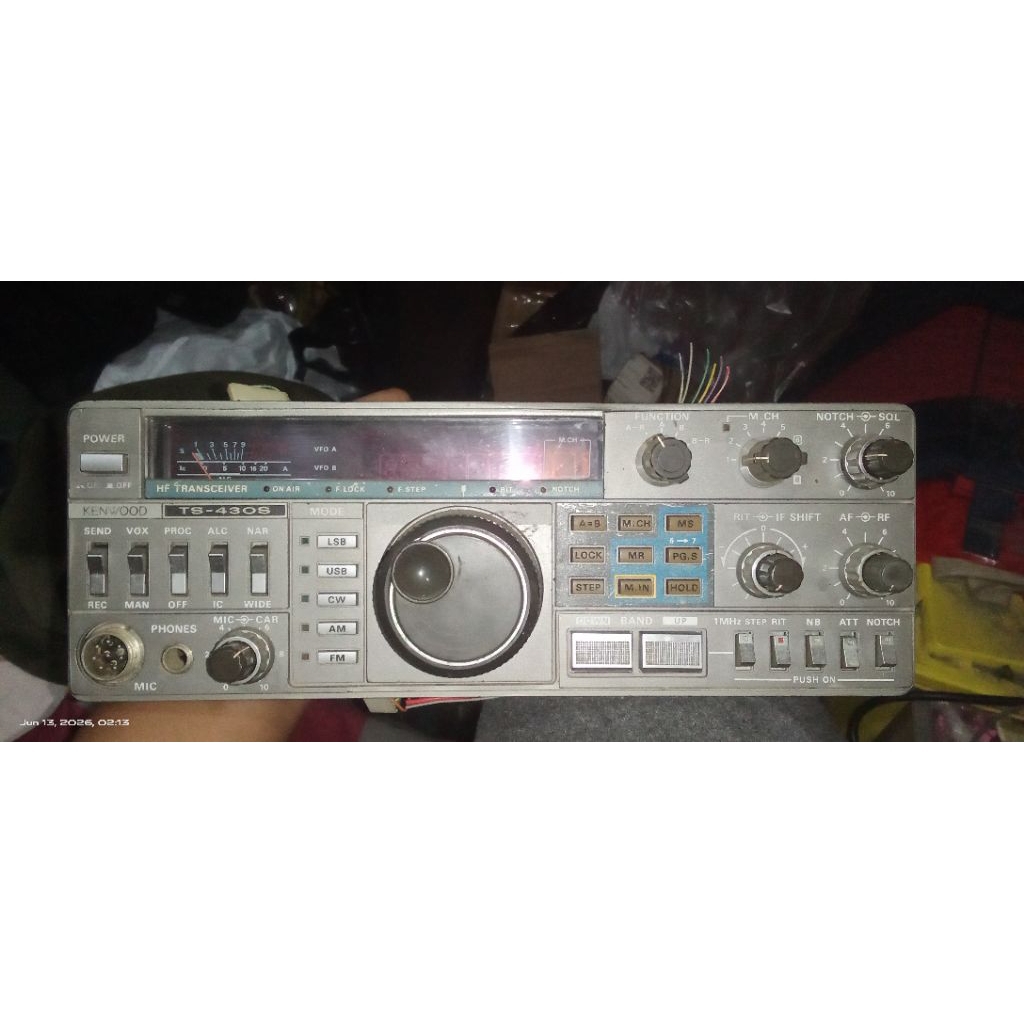 Cover depan kenwood ts430s cabutan