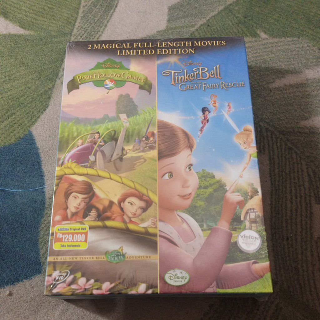 DVD DISNEY TINKER BELL DOBEL DISC SEGEL