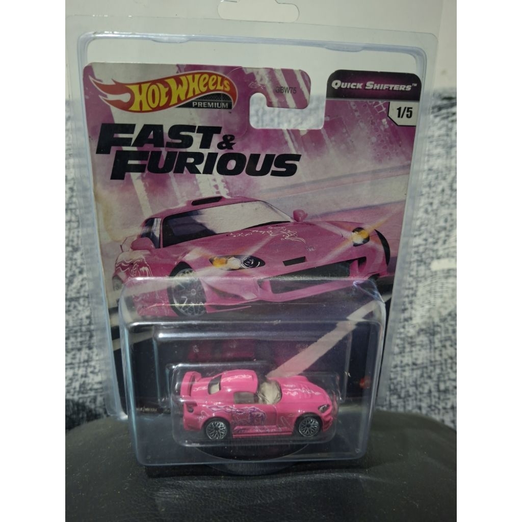 Hotwheels Premium Honda S2000 Pink