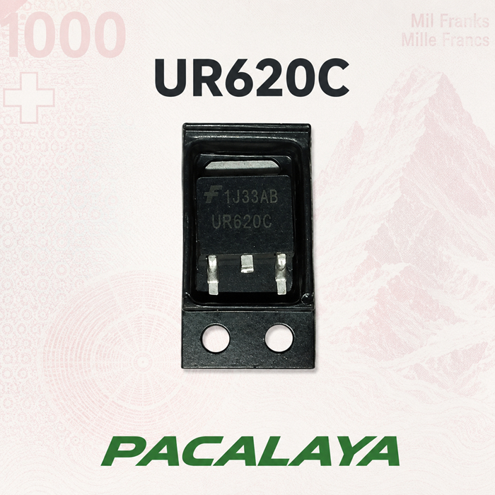 UR620C / RURD620CCS Ultrafast Dual Diode 6A 200V TO-252 Fairchild Original