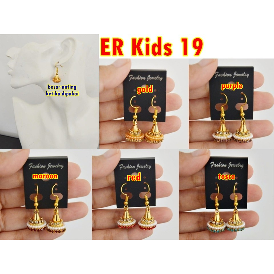 ER Kids Small / Anting Anak Jumka India