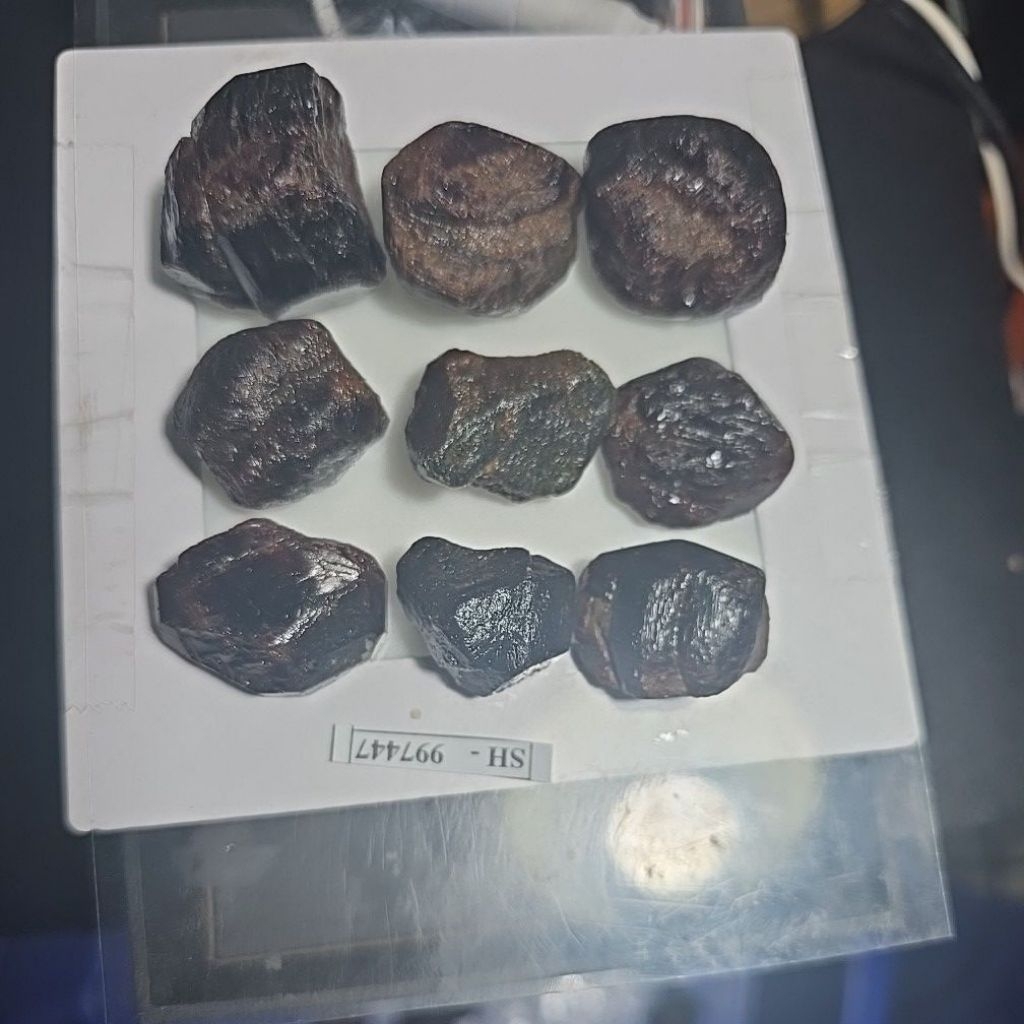 RED GARNET ROUGH paket BATU ALAM ASLI