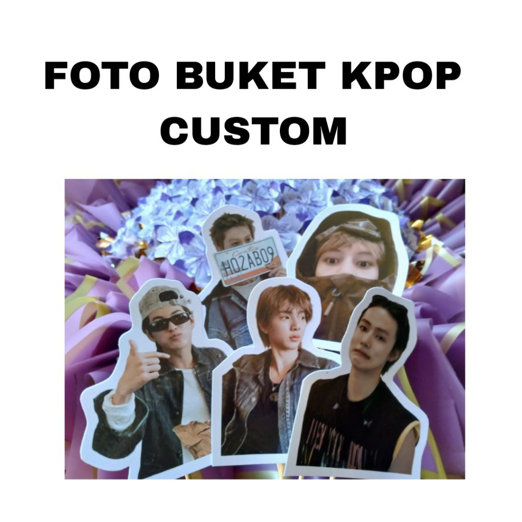 [1 PCS] FOTO BUKET CUSTOM KPOP