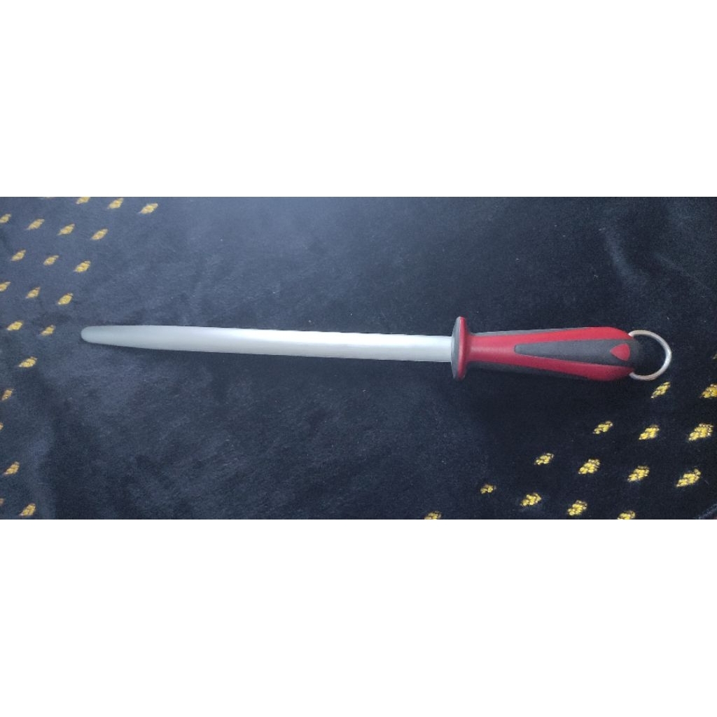 Sharpening Victorinox Fine Cut 7.8521 Dual Grip Honing Steel Oval