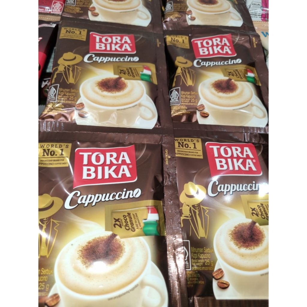 Torabika Cappucino Toracino - Netto 10 bks x 25gr