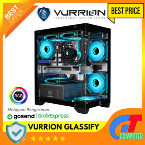 PC GAMING AMD RYZEN 3 3200G VGA Vega 8 RAM 8 GB SSD 128 GB HDD 500GB