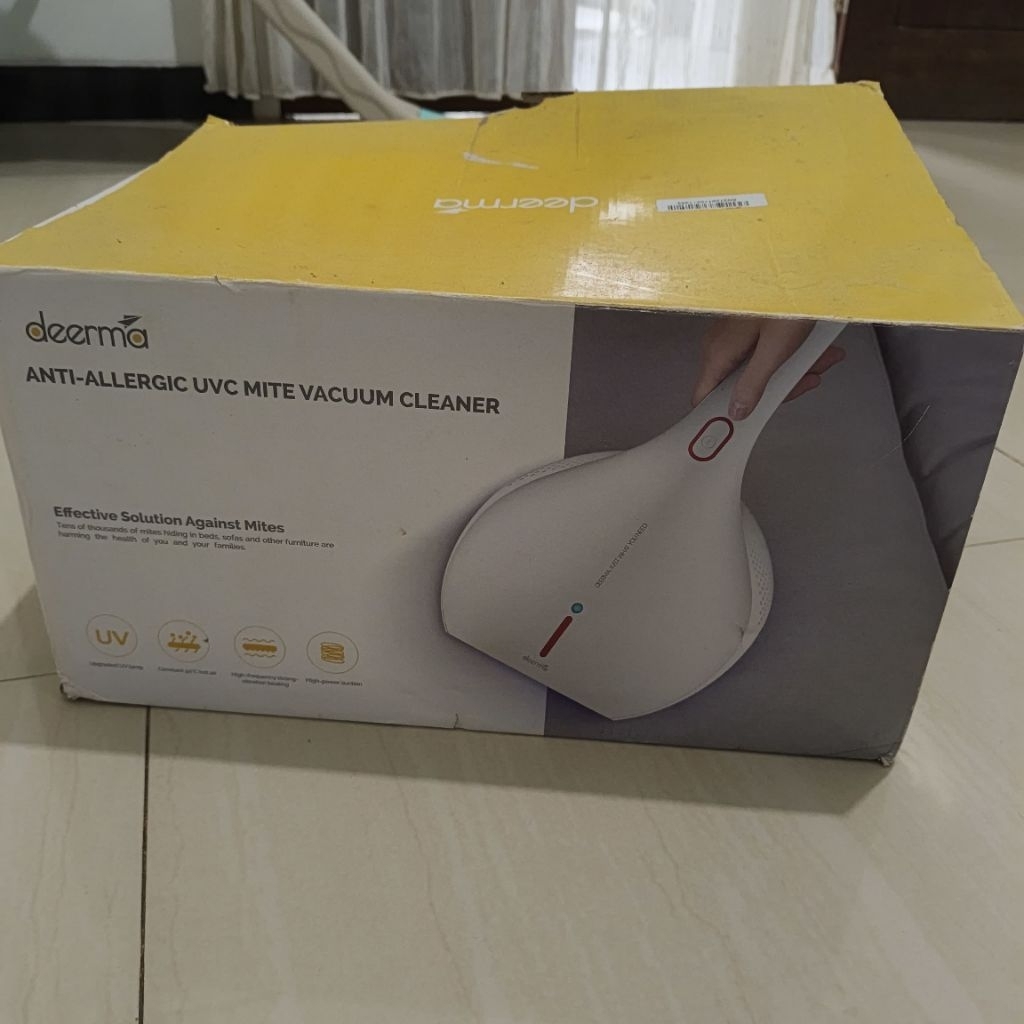 Preloved vacuum deerma anti-allergic uvc