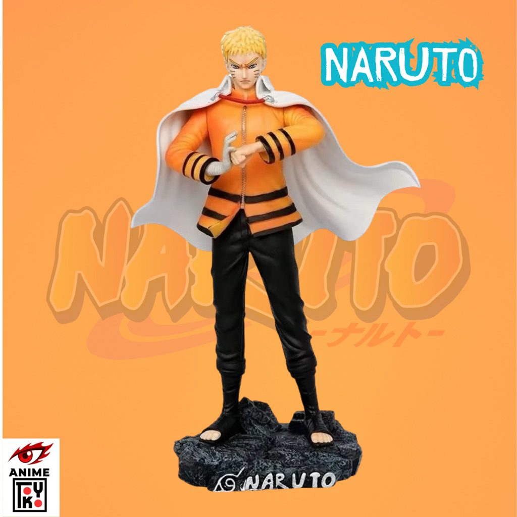 Naruto hokage figure 31cm box terbaru limited edition