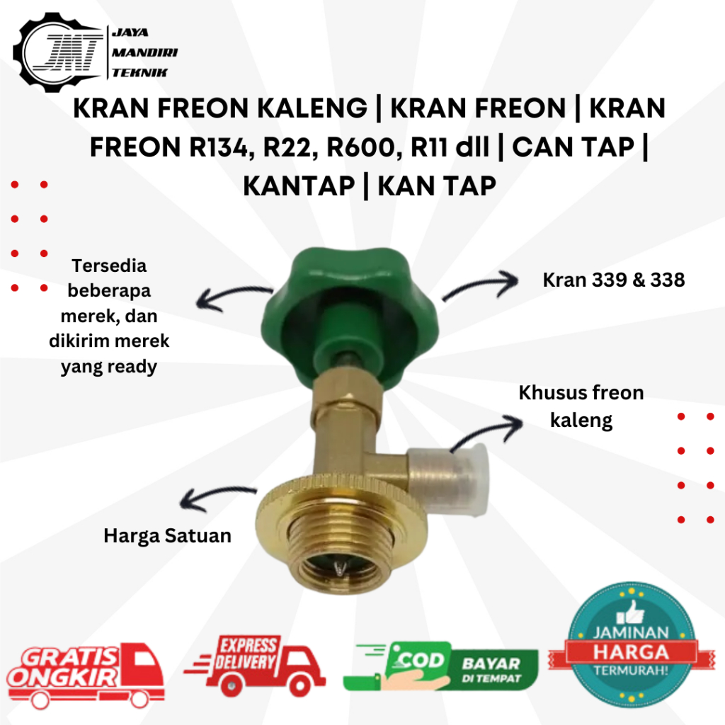 KRAN FREON KALENG | KRAN FREON | KRAN FREON R134, R22, R600, R11 dll | CAN TAP | KANTAP | KAN TAP