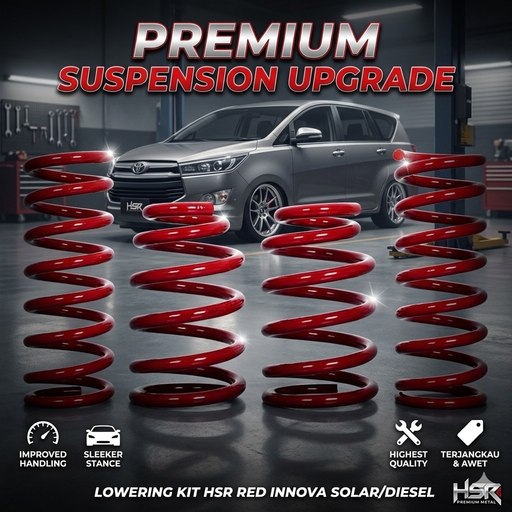 LOWERING KIT HSR RED INNOVA SOLAR/DIESEL