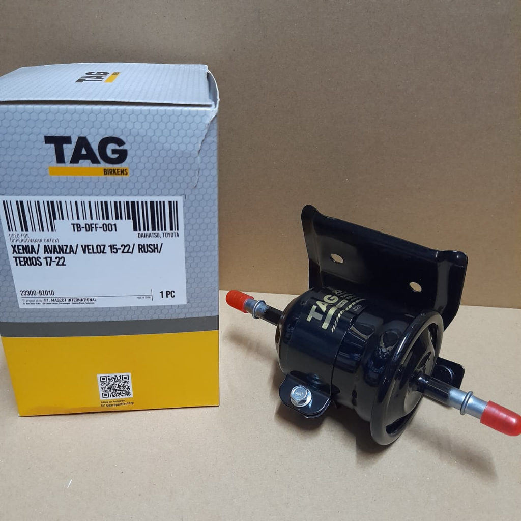 FUEL FILTER BENSIN XENIA AVANZA VELOZ 2015 - 2022 // RUSH TERIOS 2017 - 2022 DFF-001