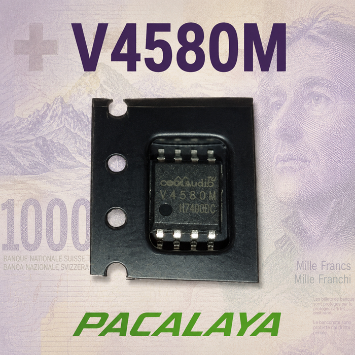 V4580M CoolAudio IC Op-Amp Dual Ultra Low Noise SOP-8 SMD Original