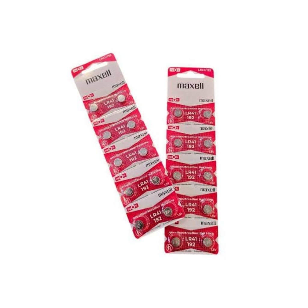 [Harga 2 biji] Baterai Maxell Panasonic Vinnic Original Baterai Kalkulator Mainan Jam Digital Jam Di