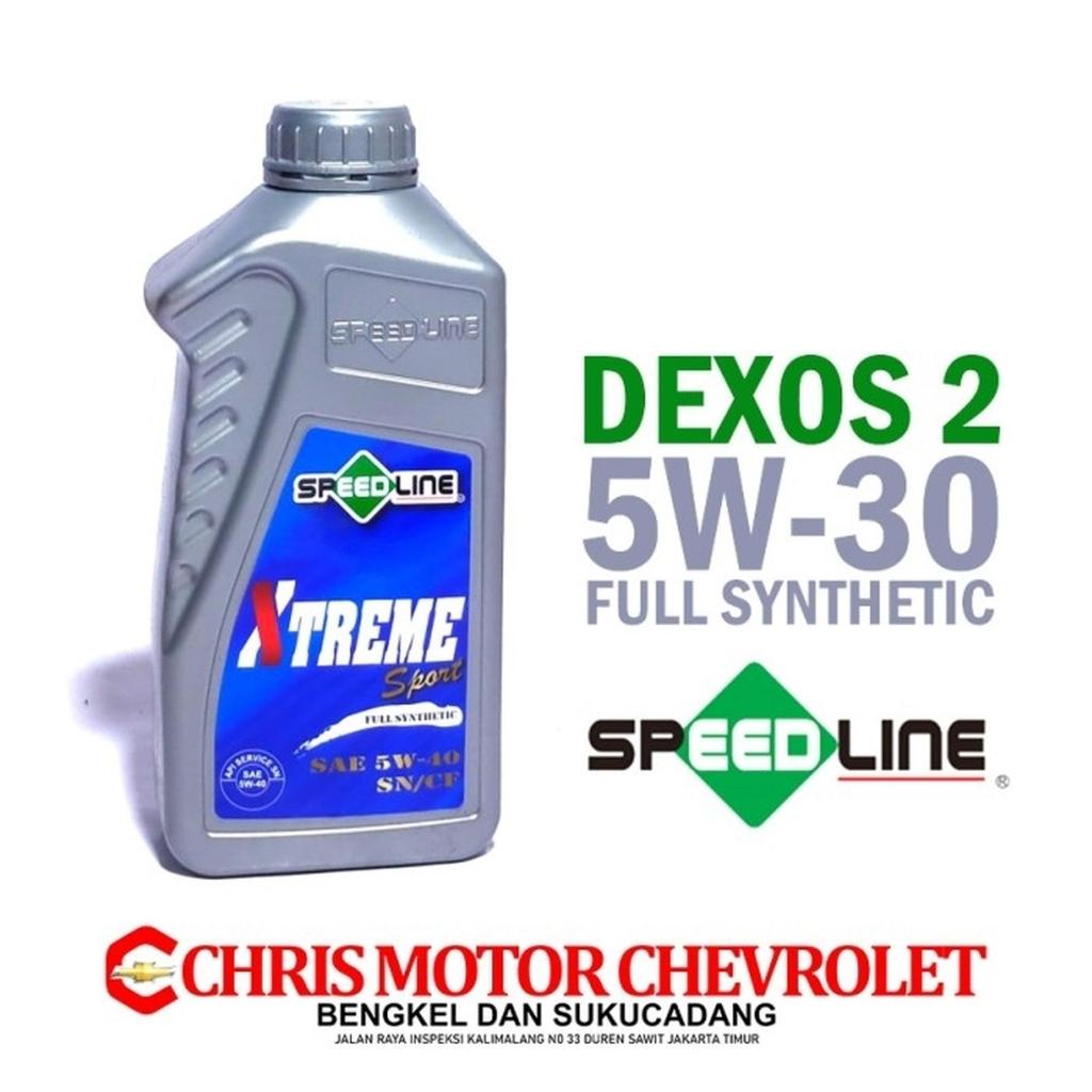 SPEEDLINE GM DEXOS 2 5W-30 FULL SYNTHETIC XTRIME SPORT DIESEL BENSIN - 4 liter