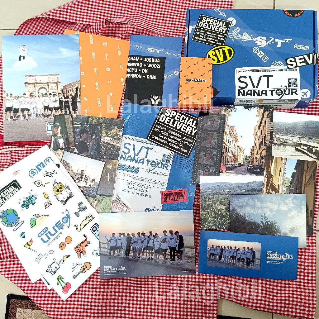 NANATOUR PHOTOBOOK SEVENTEEN SEASON GREETING 2026 CARATLAND MEMORYBOOK SEVENTEEN OFFICIAL BINDER CAR