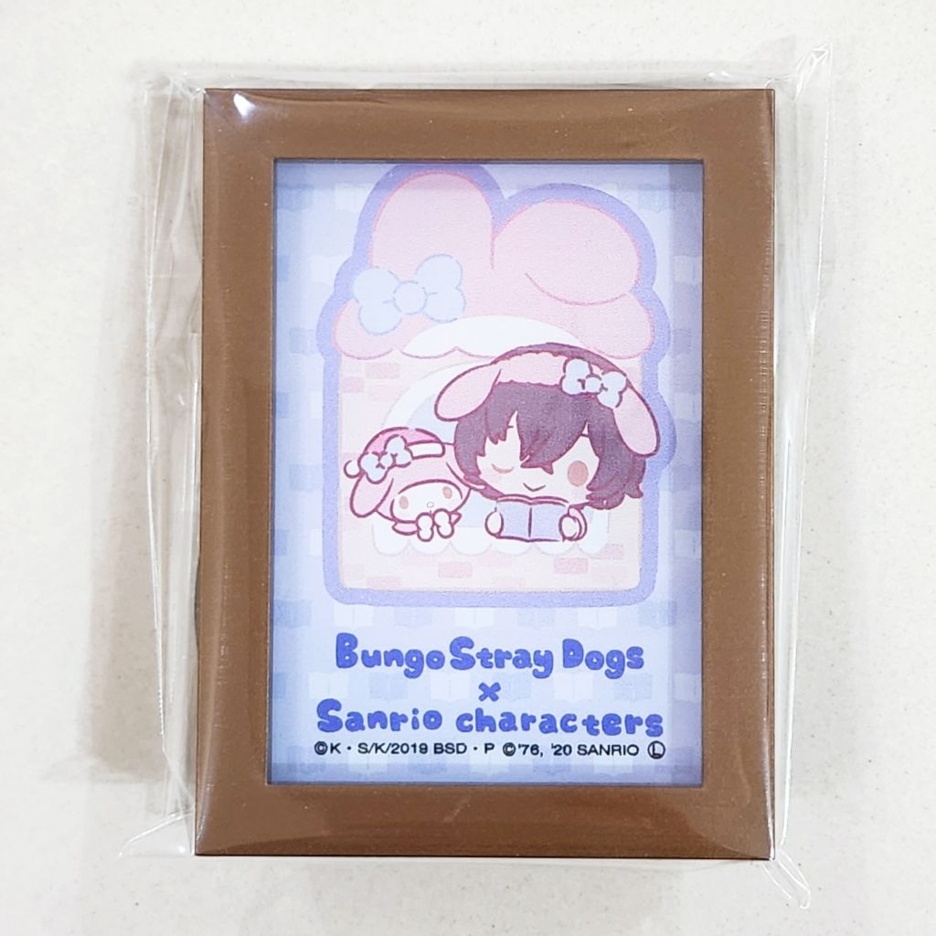 Bungou Stray Dogs Sanrio Chibi Frame Magnet Standee - Dazai