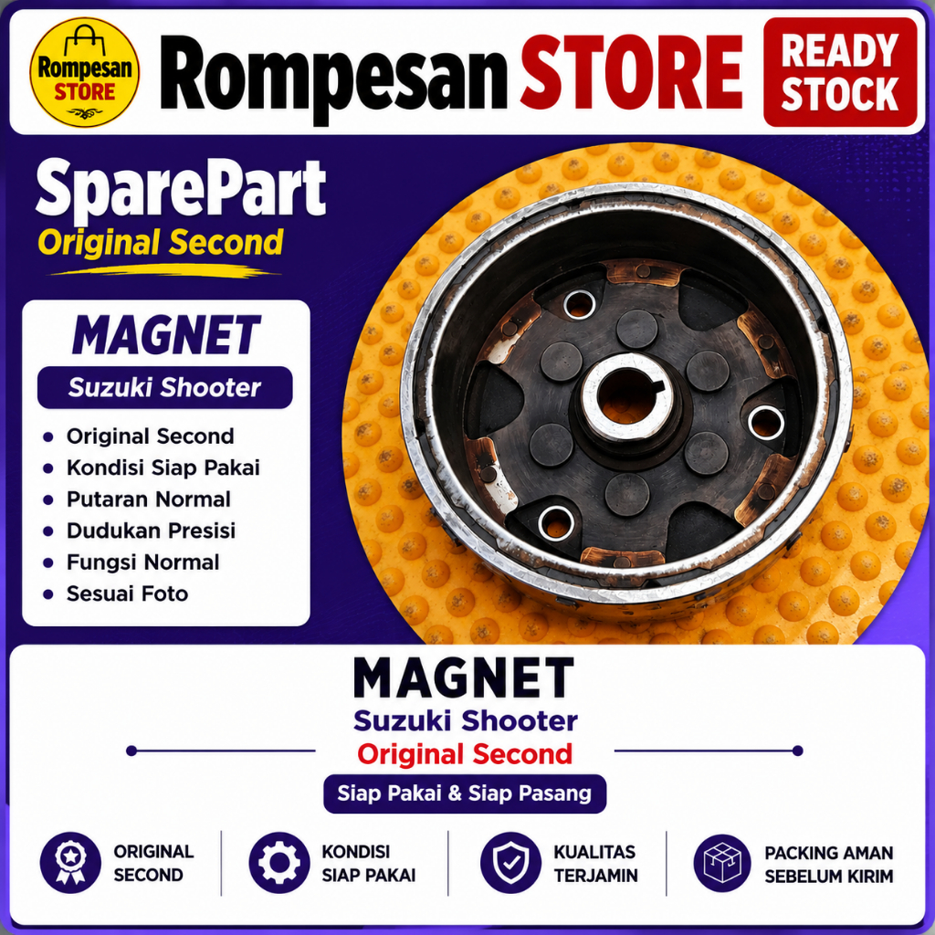 Magnet / Rotor Magnet Suzuki Shooter